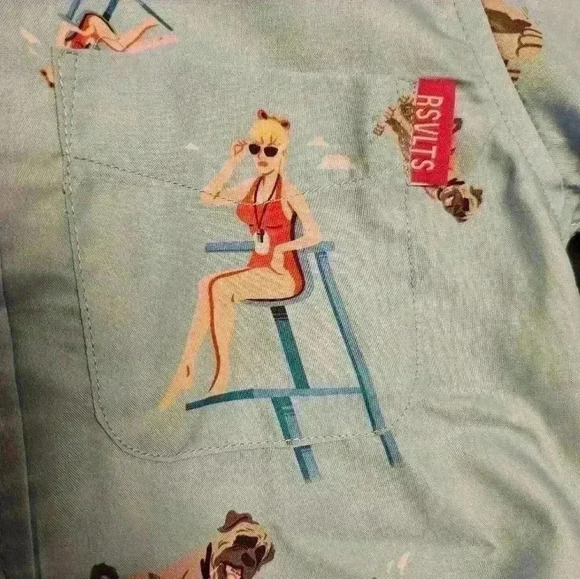 RSVLTS The Sandlot X Rsvlts Wendy Peffercorn The Beast Button-up shirt Kids 2T - Picture 6 of 7